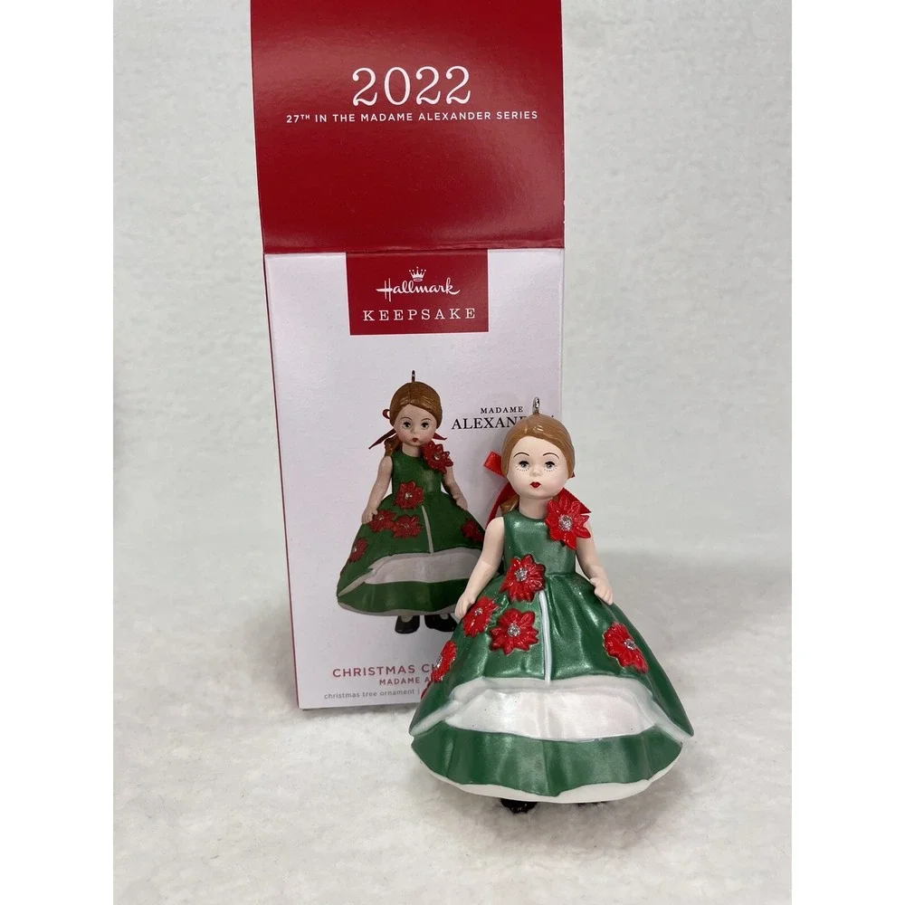 Hallmark Keepsake 2022 Christmas Cheer Wendy Madame Alexander Ornament NIB‎
